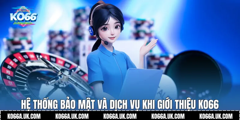 Hệ thống bảo mật và dịch vụ khi Giới thiệu Ko66