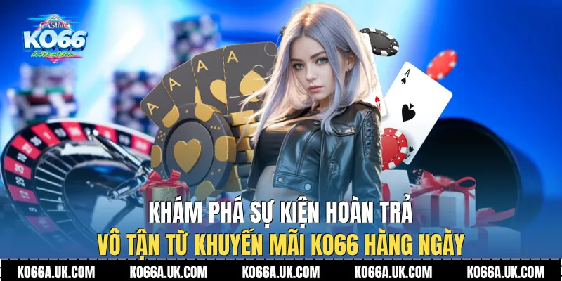 Khám phá sự kiện hoàn trả vô tận từ khuyến mãi Ko66 hàng ngày