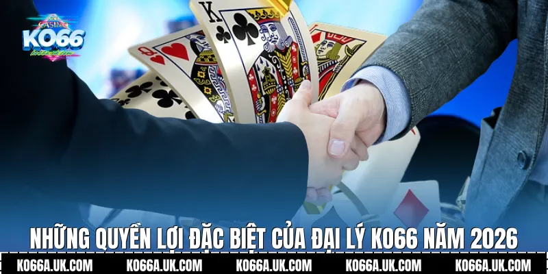 Những quyền lợi đặc biệt của Đại lý Ko66 năm 2026