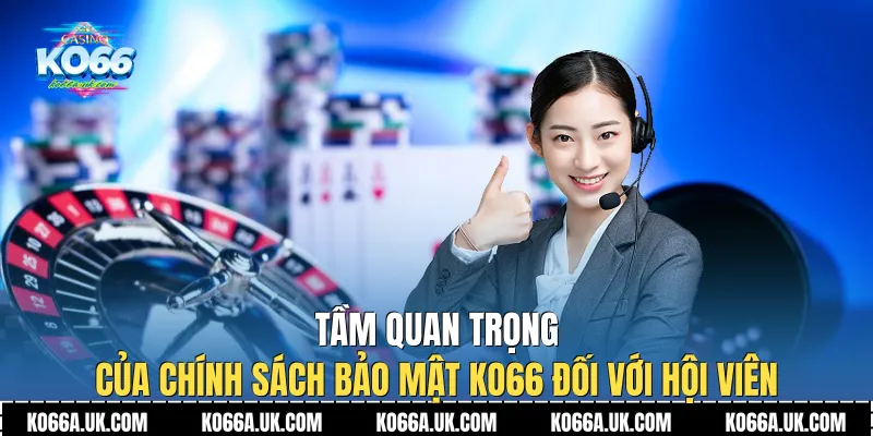 Tầm quan trọng của Chính sách bảo mật Ko66 đối với hội viên